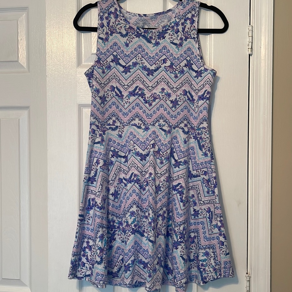 💖 Children's Place Everyday Print Knit Skater Dress